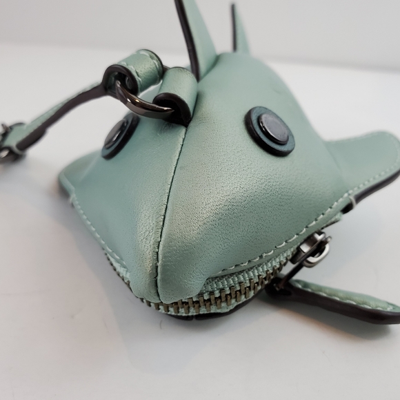 Coach Shark Coin Pouch